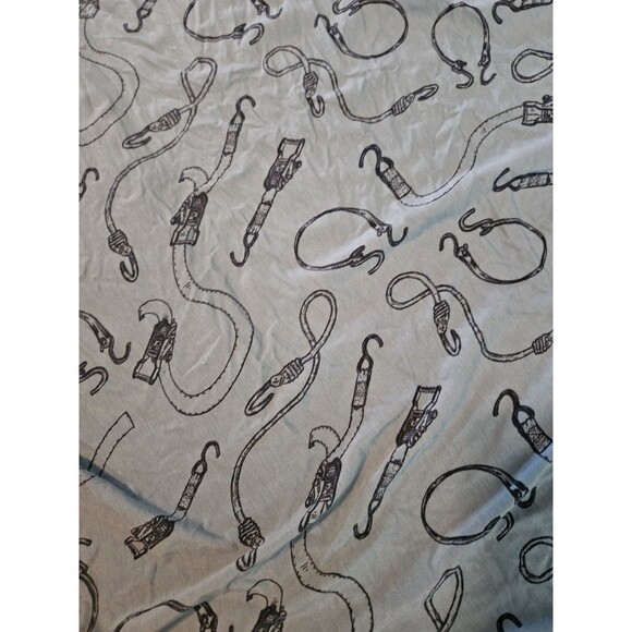 Dude Dad Swaddle Blanket Boy Tiedowns Bamboo Newborn "That's Not Going Anywhere" - Picture 2 of 4